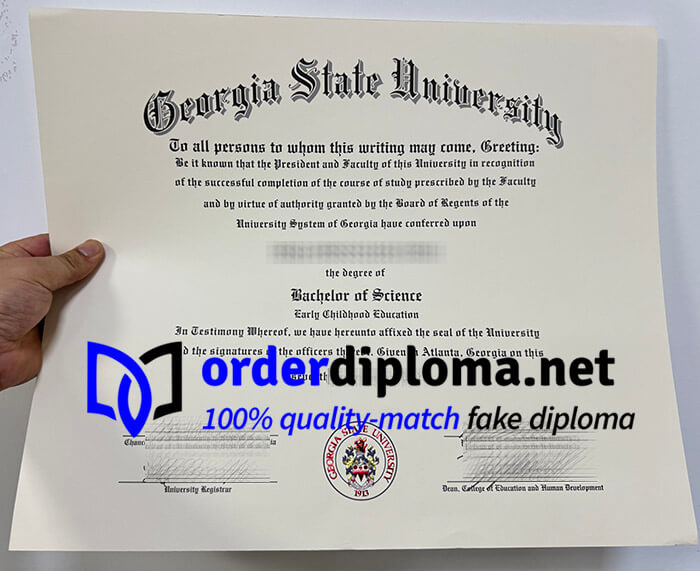 Buy Georgia State University diploma online.