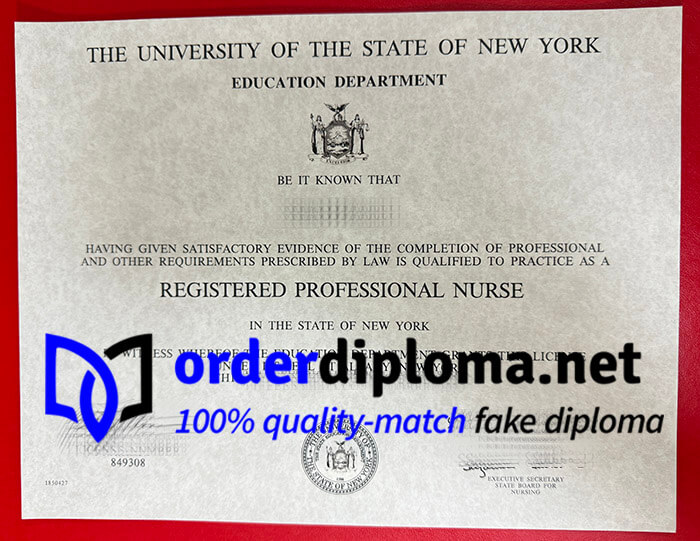 University of the State of New York degree