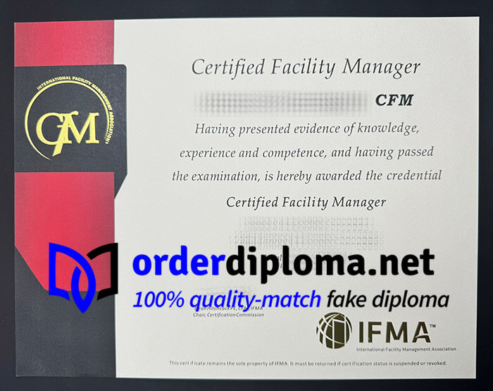 Buy Certified Facility Manager certificate, buy CFM certificate online.