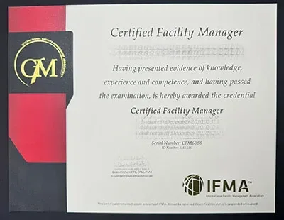 Buy Certified Facility Manager certificate, buy CFM certificate online.