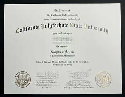 buy California Polytechnic State University diploma, get CPSU degree online.