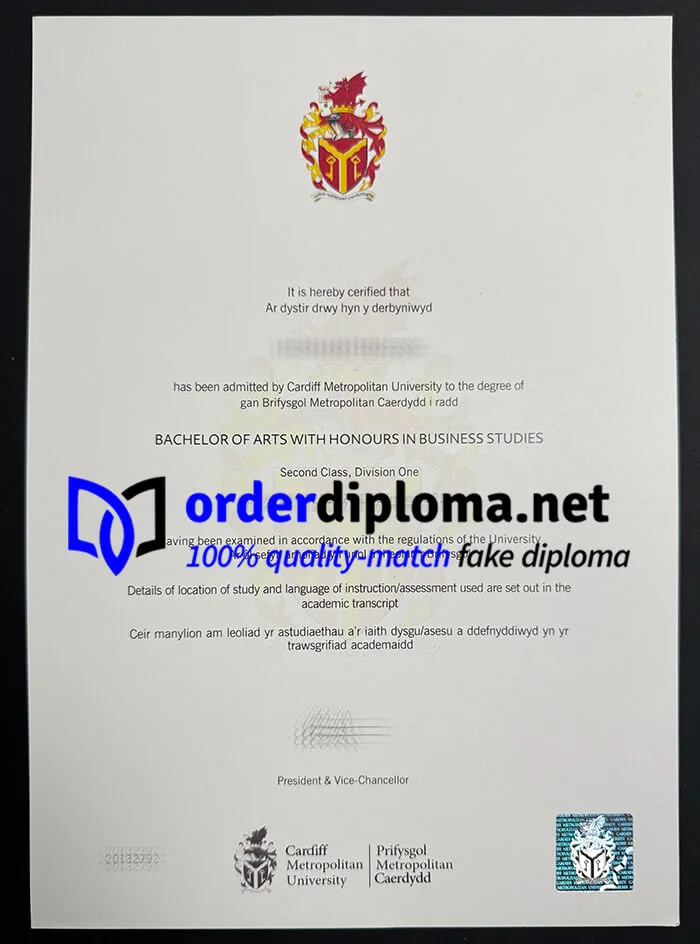 How to buy Cardiff Metropolitan University diploma? order CMU degree.