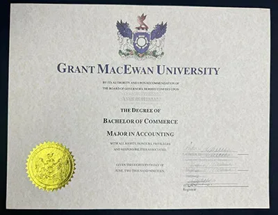 Purchase Grant Macewan University fake diploma online.