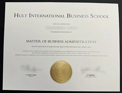 order Hult International Business School diploma