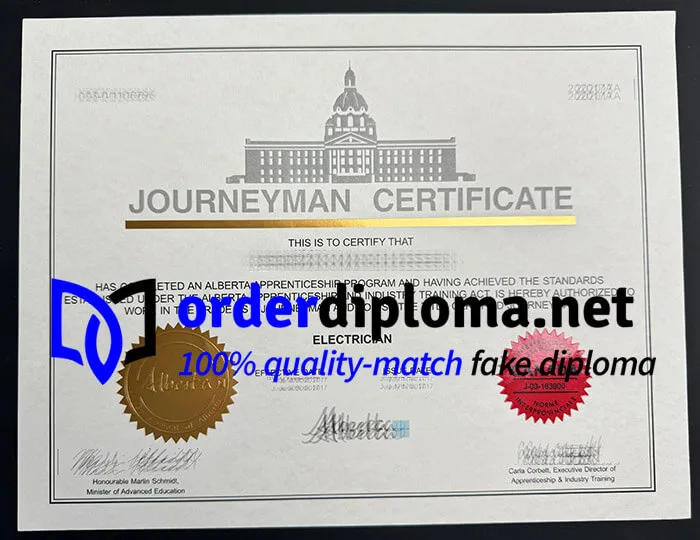 Where to buy Journeyman fake certificate? buy Journeyman certificate online.