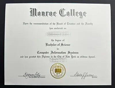 Purchase Monroe College diploma, buy fake degree online,