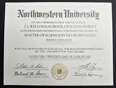 get fake diploma. buy fake degree online, Northwestern University certificate.