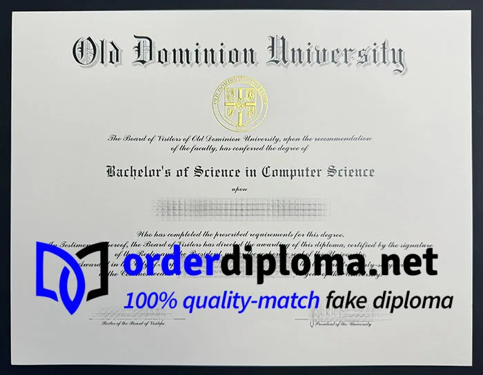 Order Old Dominion University diploma, buy ODU degree online.