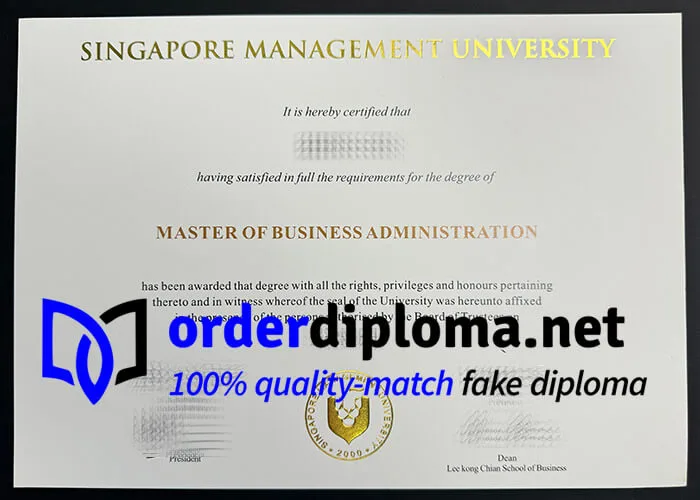 Where to buy Singapore Management University diploma? buy SMU degree online.