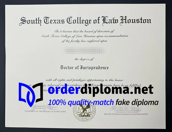 Buy South Texas College of Law Houston diploma. order fake degree online.