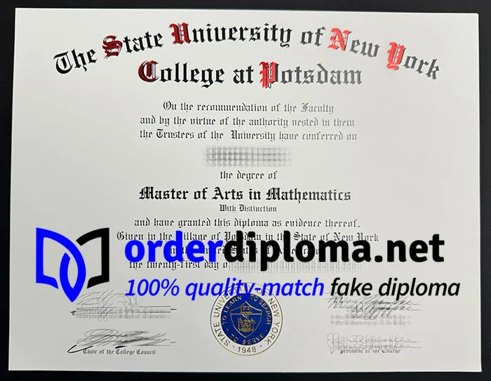 State University of New York College at Potsdam diploma, buy SUNY Potsdam diploma