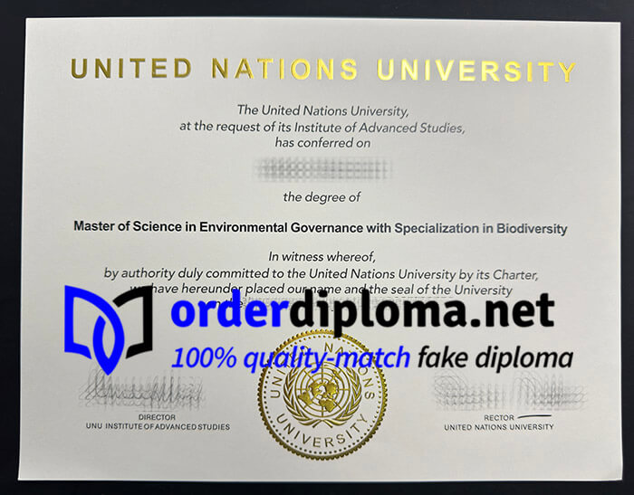 Buy United Nations University diploma, get UNU degree online.