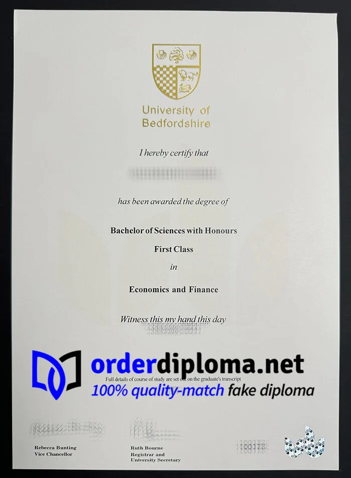 Buy University of Bedfordshire diploma, get University of Bedfordshire degree.