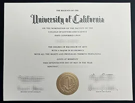 buy UCB fake diploma, order University of California at Berkeley certificate online.