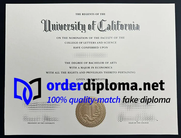 buy UCB fake diploma, order University of California at Berkeley certificate online.