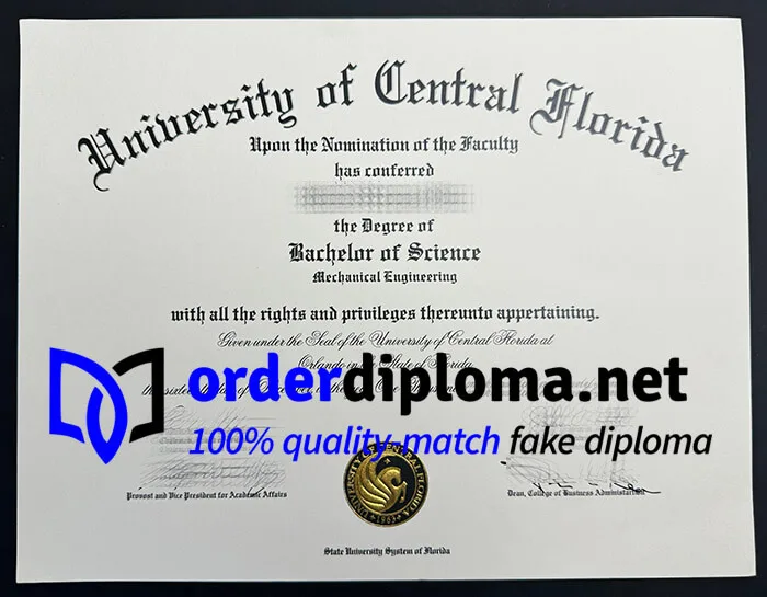 Buy University of Central Florida diploma online, buy UCF fake degree online.