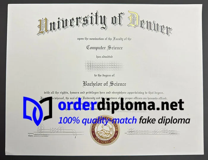 Where to buy University of Denver diploma? buy University of Denver degree online.