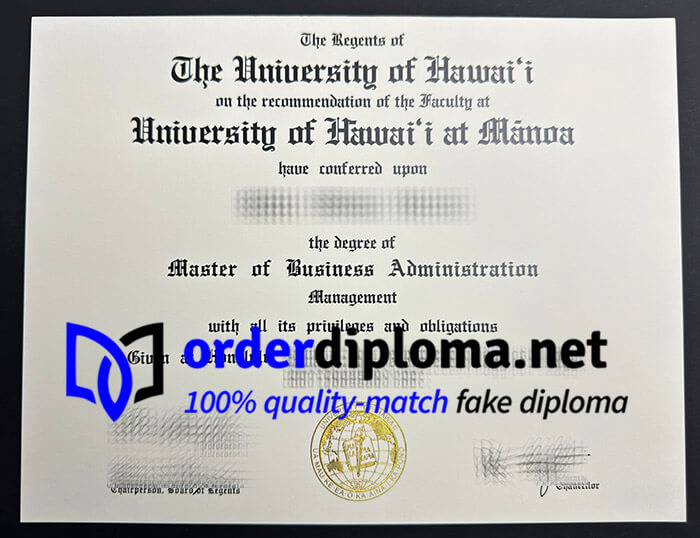 BUy University of Hawai'i diploma, get University of Hawai'i degree online