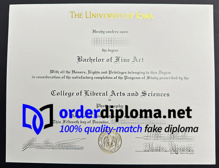 University of Iowa diploma, where to order University of Iowa degree?