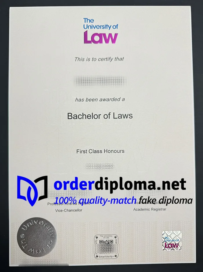 purchase realistic University of Law degree