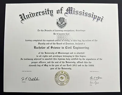 buy University of Mississippi diploma online.