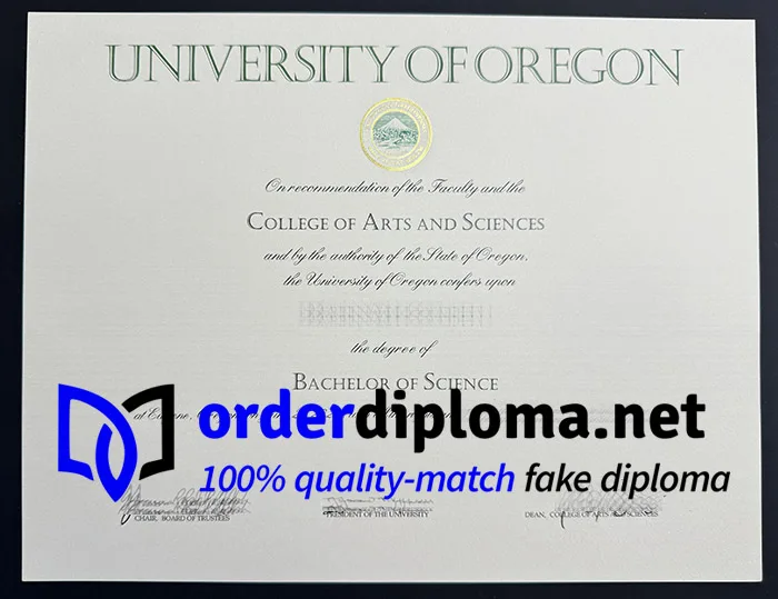 purchase realistic University of Oregon degree