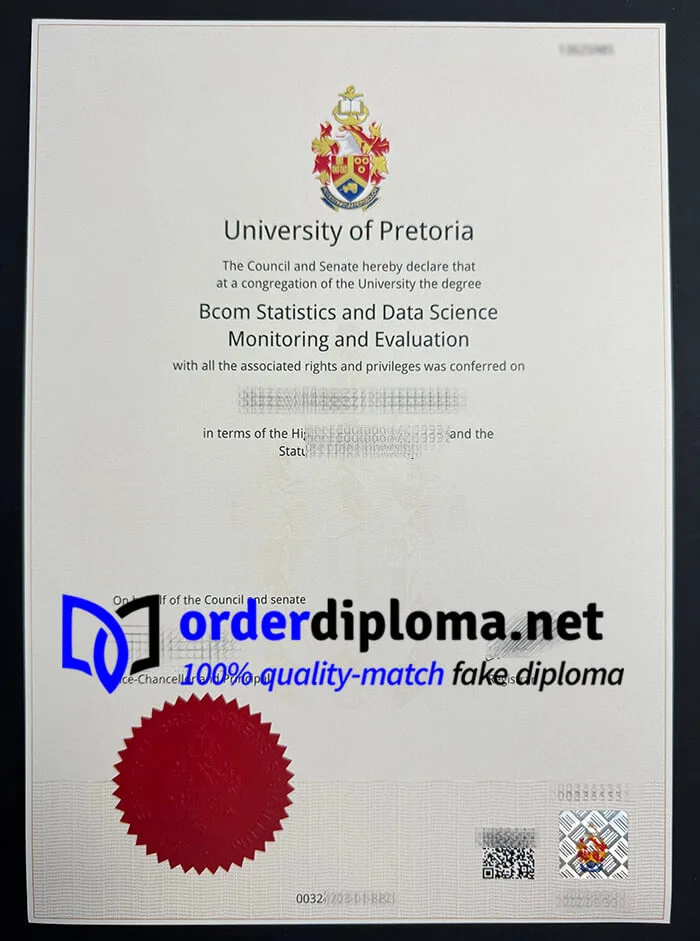 Where to buy University of Pretoria diploma? fake University of Pretoria degree.