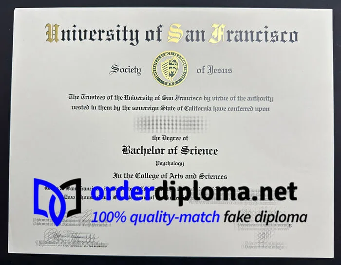 BUY University of San Francisco degree