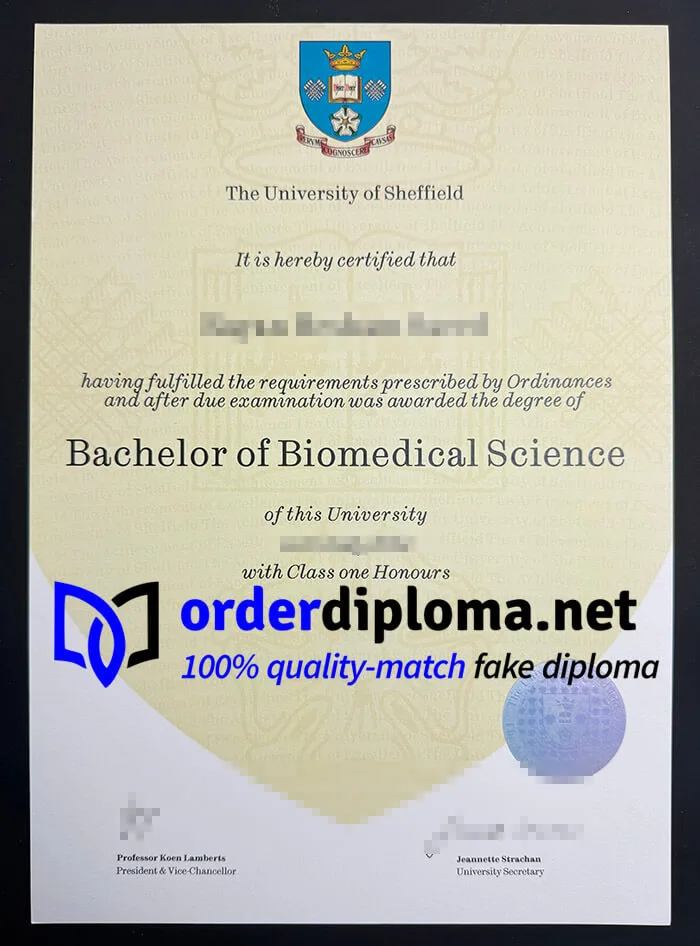 How can I order University of Sheffield diploma? buy University of Sheffield degree online