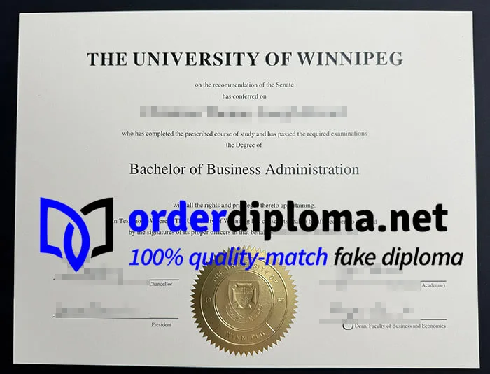 How much to order University of Winnipeg diploma? buy fake degree in Canada.