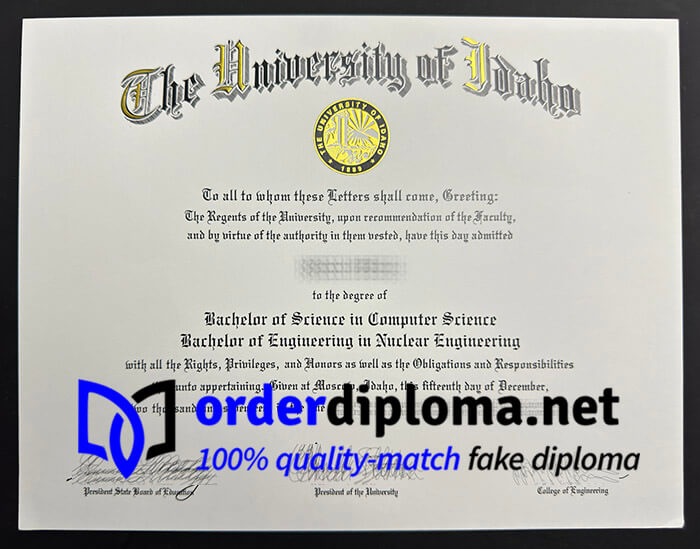 Can I buy University of idaho diploma? buy degree online.