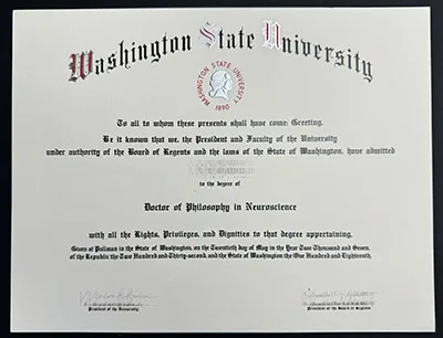 Order Washington State University diploma, buy WSU degree online.