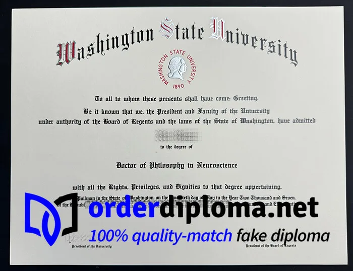 Order Washington State University diploma, buy WSU degree online.