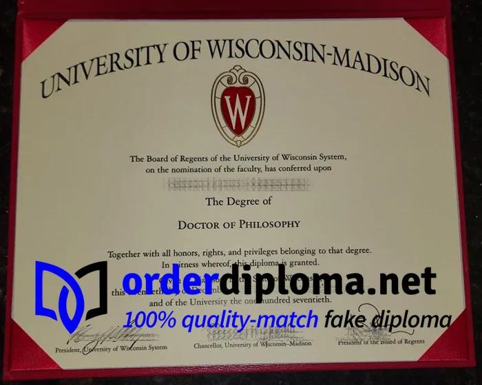 Buy University of Wisconsin Madison diploma