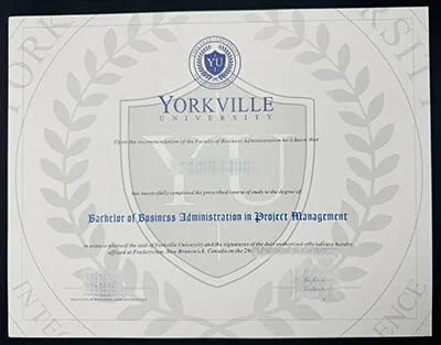 Buy Yorkville University diploma, order Yorkville University degree online.