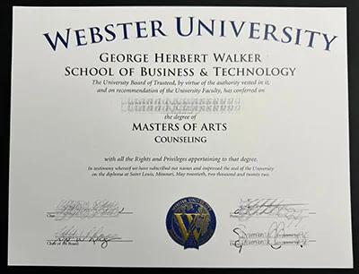 Buy Webster University diploma, How to get Webster University degree?