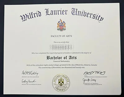 Buy Wilfrid Laurier University diploma, get WLU degree.