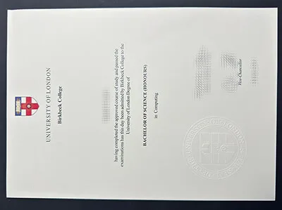 Birkbeck, University of London diploma. order BUL degree.