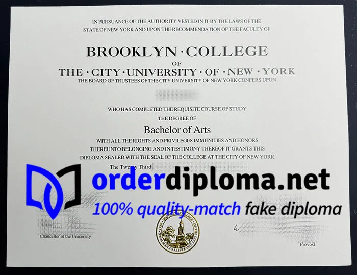 get Brooklyn College diploma, buy Brooklyn College degree online.