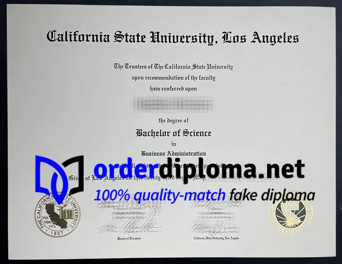 Buy Cal State LA diploma.