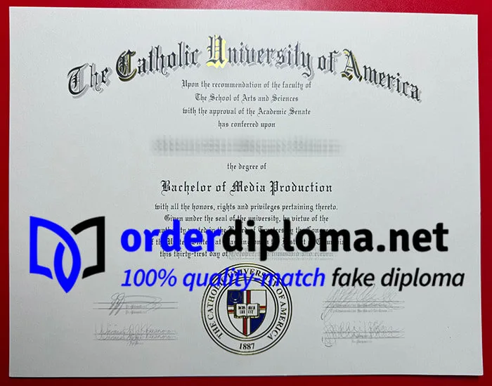 Where to get Catholic University of America diploma? buy fake CUA degree online.