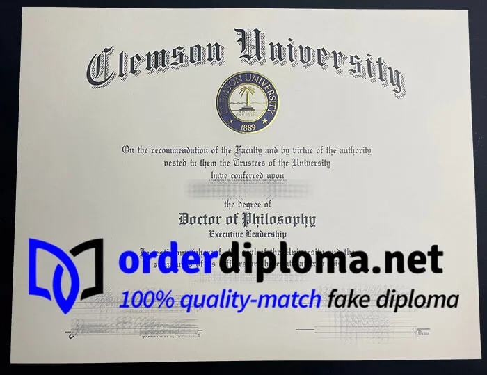 How to order Clemson University diploma? buy fake Clemson University degree?