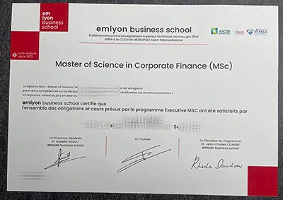 Buy Emlyon Business School diploma, get Emlyon Business School degree.