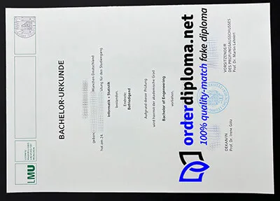 Buy LMU München diploma, make LMU München degree.