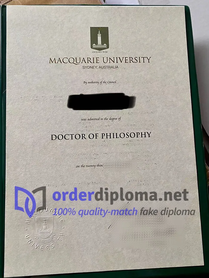 How to buy Macquarie University diploma?