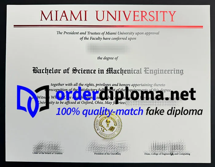 Buy Miami University bachelor's degree? where to order Miami University diploma?