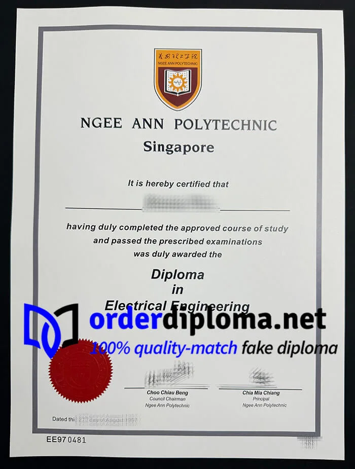 Where to order Ngee Ann Polytechnic diploma? buy NAP degree online.