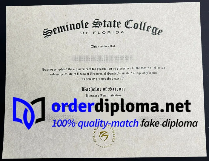 How to get Seminole State College of Florida diploma? buy SSCF degree online.