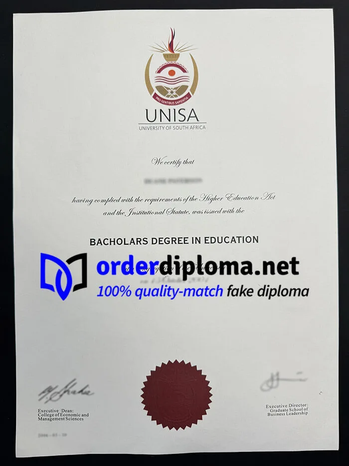 Where to buy UNISA diploma? buy University of South Africa degree.