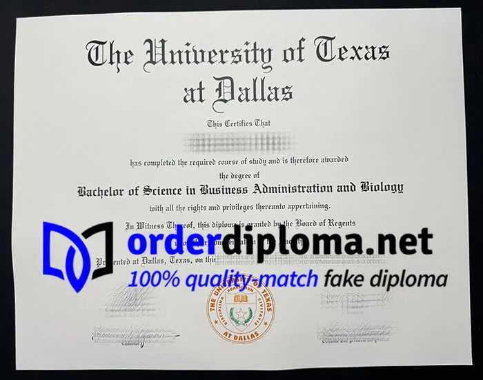 University of Texas at Dallas diploma, where to buy UT Dallas degree?